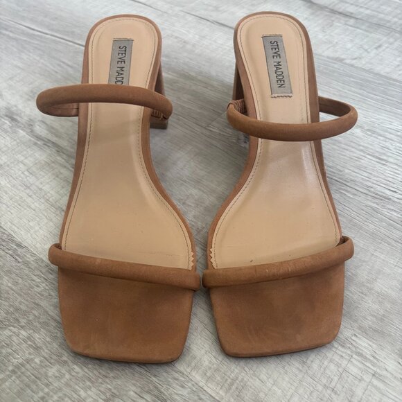 Steve Madden Nude Heels - Picture 1 of 3